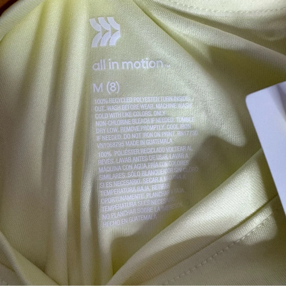 New Boys All In Motion Lemon/Yellow Tee Size M (8) “Offline Mode”